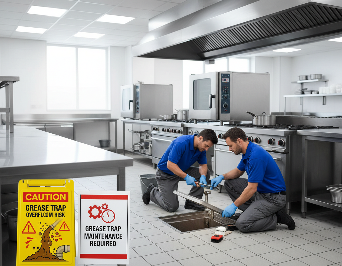 Grease Trap Cleaning & Pumping